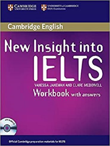 New Insight Into IELTS +SB+WB+CD کتاب نیو اینساید اینتو آیلتس (کتاب اصلی +کتاب کار+CD)