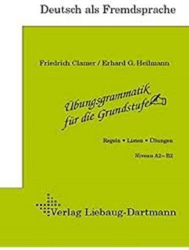 کتاب گرامر زبان المانی ubungsgrammatik fur die Grundstufe Niveau A2 B2
