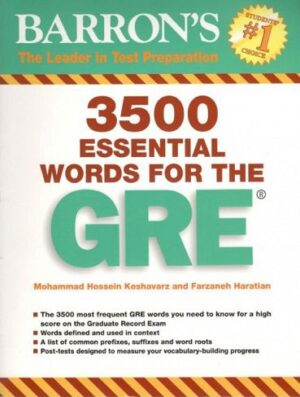 3500Essential Words For The GRE
