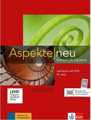 Aspekte neu B1 +CD کتاب آلمانی اسپکت((کتاب درس رنگی +کتاب تمرین ))