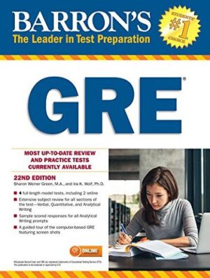Barrons GRE 22nd Edition