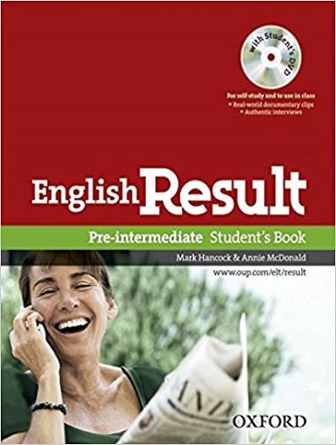 English Result Pre-intermediate +SB+WB+DVD انگلیش ریزالت پری اینترمدیت