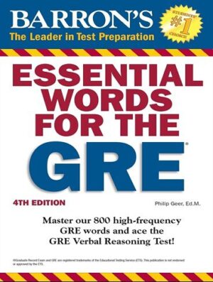 Essential Words for The GRE third edition