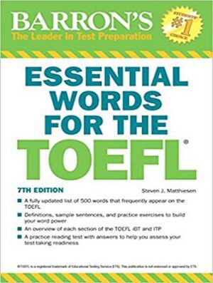 کتاب Essential Words for the TOEFL