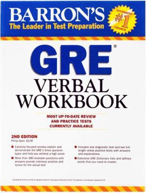 Barrons GRE Verbal Workbook 2nd Edition