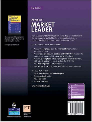 Market Leader Advanced 3rd+CD کتاب مارکت لیدر ادونس