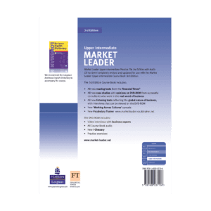 Market Leader Upper-intermediate 3rd edition کتاب مارکت لیدر آپر اینترمدیت (گلاسه)