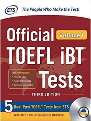کتاب Official TOEFL iBT Tests Volume 1 افیشیال تافل ولوم 1
