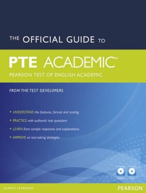 The Official Guide to the PTE Academic+CD  افیشیال گاید پی تی ای اکادمیک