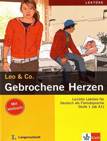 Leo Co Gebrochene Herzen +CD کتاب داستان آلمانی