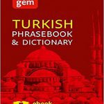 Collins Gem Turkish Phrasebook Dictionary کتاب ترکی