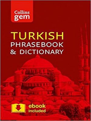 Collins Gem Turkish Phrasebook Dictionary کتاب ترکی