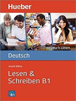 Deutsch uben Lesen Schreiben B1+CD کتاب آلمانی