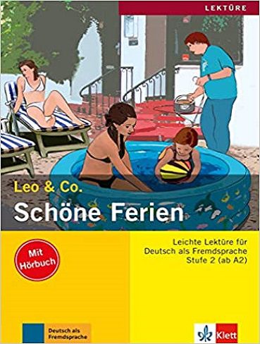 Leo Co Schone Ferien Stufe 2 mit +CD کتاب داستان آلمانی
