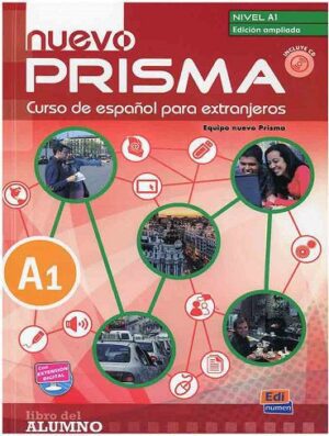 کتاب Nuevo Prisma A1+SB+WB+CD +Suplementarios (رنگی)