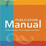 Publication Manual of the American Psychological Association 7TH Edition