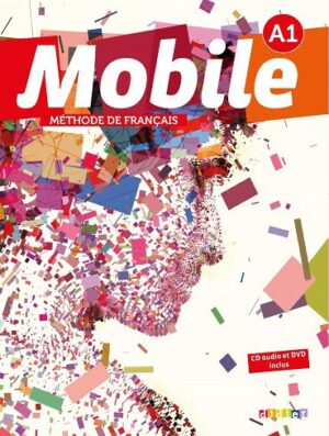 Mobile A1 + Cahier + CD audio + DVD کتاب موبیل 1 فرانسه (رنگی)