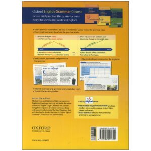 Oxford English Grammar Course Intermediate +CD کتاب