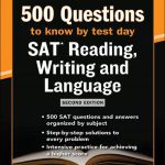 کتاب 500SAT Reading Writing and Language Questions