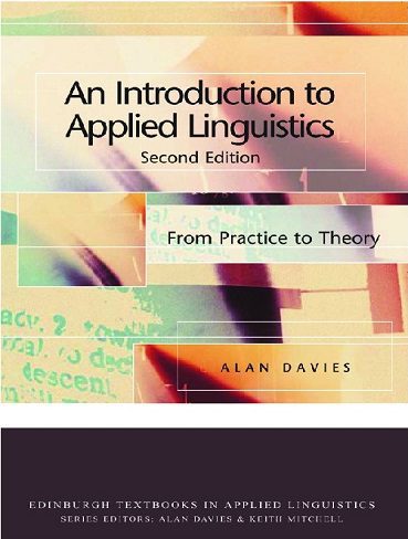 An Introduction to Applied Linguistics 2nd Edition Alan Davies