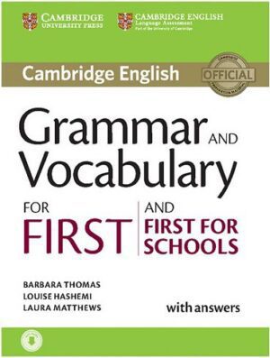 Grammar and Vocabulary for First and First for School کتاب