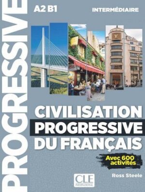 کتاب Civilisation progressive du francais - nouvelle edition Intermediaire Livre + CD