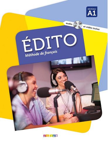 Edito A1 + Cahier + CD mp3 + DVD کتاب ادیتو A1 (کتاب دانش آموز+کتاب کار+CD)