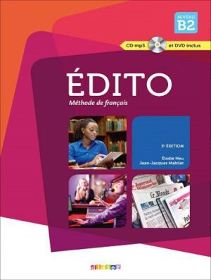 Edito B2 + Cahier + CD mp3 + DVD(رنگی)
