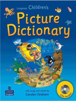 Longman Childrens Picture Dictionary+CD  پیکچردیکشنری(آبی)
