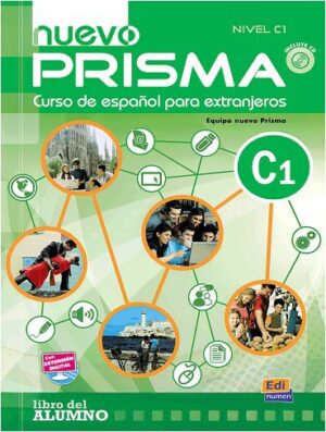 کتاب Nuevo Prisma C1 SB+WB+CD(رنگی)