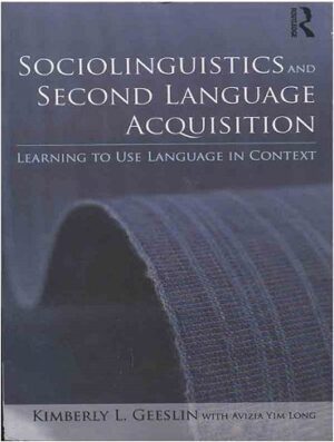 کتاب Sociolinguistics and Second Language Acquisition