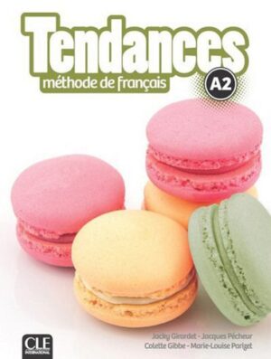 Tendances Niveau A2 + Cahier + DVD کتاب تاندانس A2 فرانسه (رنگی)