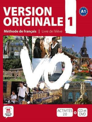 Version Originale 1 – Livre de l’élève + CD audio + DVD کتاب فرانسه (رنگی)