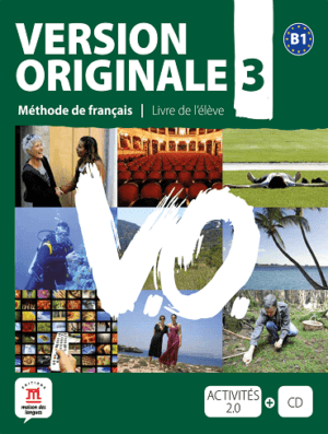 Version Originale 3 – Livre de l’élève + CD audio + DVD کتاب فرانسه (رنگی)
