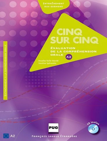 کتاب زبان (Cinq sur cinq niveau A2 (CD inclus