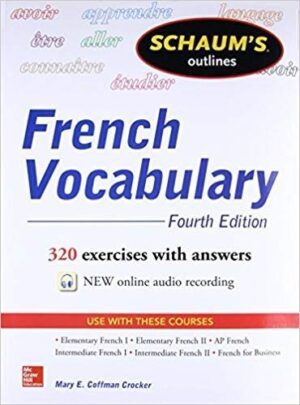 کتاب لغت فرانسوی Schaum's Outline of French Vocabulary