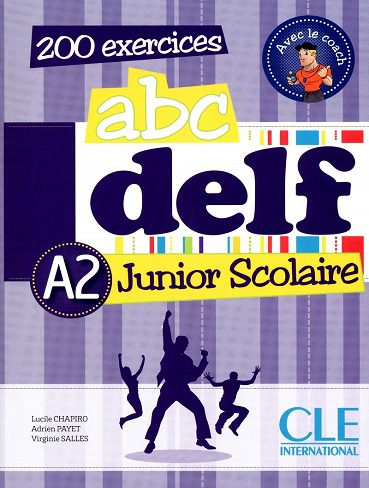 کتاب ABC DELF A2 Junior Scolaire + DVD رنگی