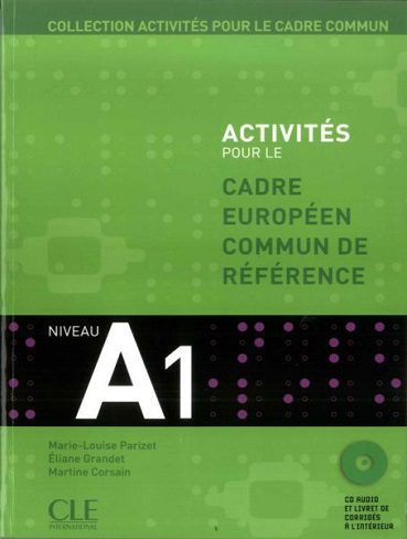 کتاب زبان Activites Pour Le Cecr - A1 Textbook + Key + CD