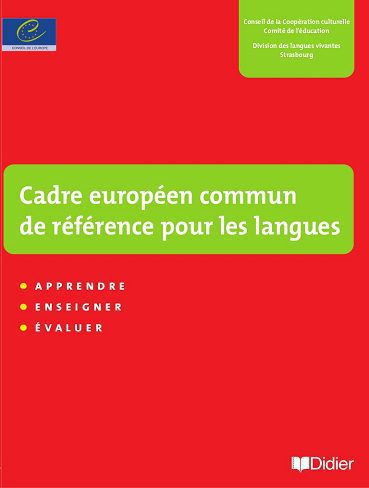 کتاب زبان Cadre europeen commun de reference pour les langues