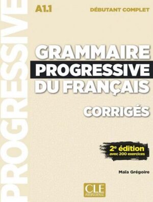 کتاب Grammaire Progressive Du Francais Debutant Complet +CD