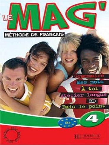کتاب زبان Le Mag 4 + Cahier + CD (رنگی)