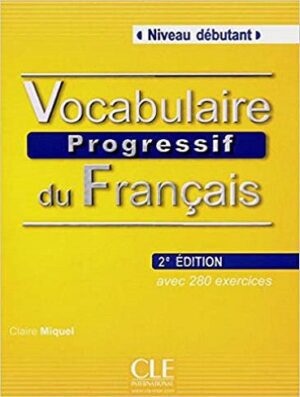 کتاب Vocabulaire Progressive Niveau Debutant 2nd Edition صفحات رنگی
