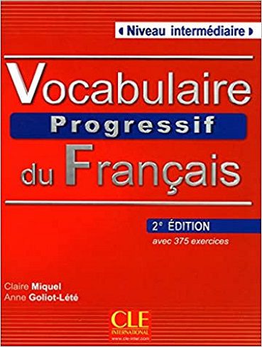 کتاب زبان Vocabulaire progressif francais intermediaire 2em + CD