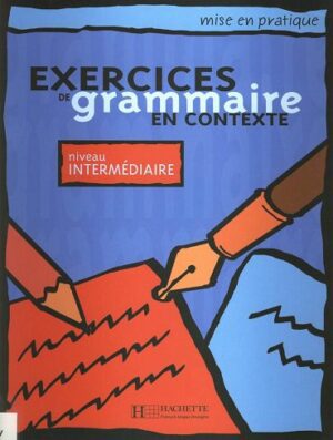 کتاب exercices de grammaire en contexte Intermediaire