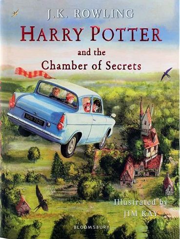 Harry Potter and the Chamber of Secrets - Illustrated Edition Book 2 کتاب هری پاتر و تالار اسرار