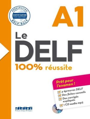 کتاب زبان Le DELF - 100% reusSite - A1 + CD
