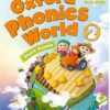 Oxford Phonics World 2 SB+WB+DVD کتاب آکسفورد فونیکس ورلد 2 (کتاب دانش آموز +کتاب کار +CD)