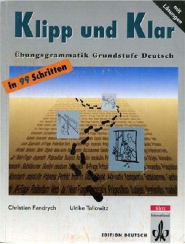 Klipp und Klar Ubungsgrammatik fur die Grundstufe Deutsch رنگی | کتاب کلیپ وکلار