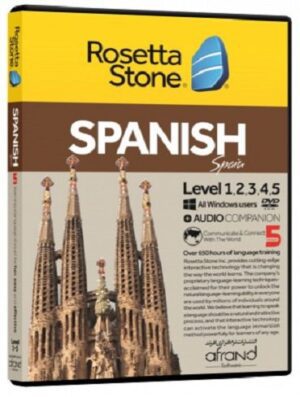 خودآموز زبان اسپانیایی ROSETTA STONE SPANISH