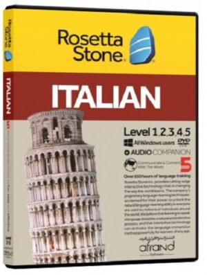 خودآموز زبان ایتالیایی ROSETTA STONE ITALIAN